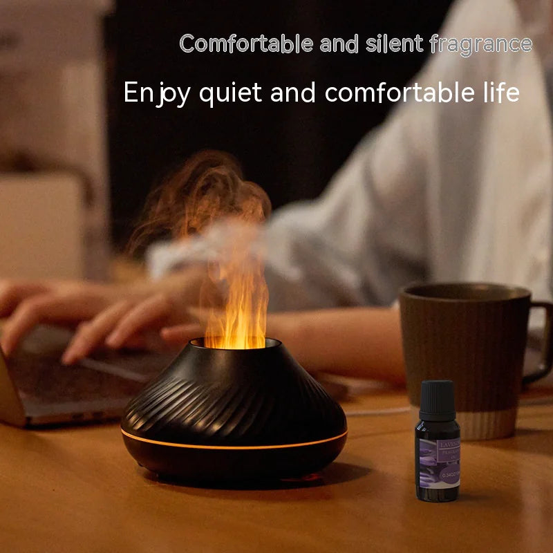 Lumina Luxe™ Color-Flame Aromatherapy Diffuser