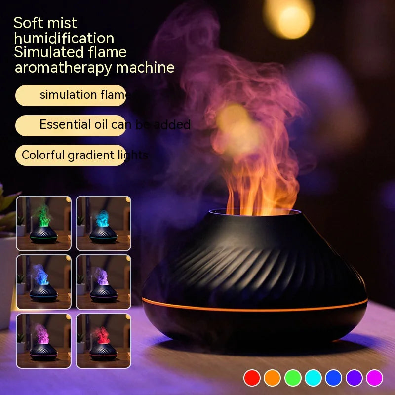 Lumina Luxe™ Color-Flame Aromatherapy Diffuser